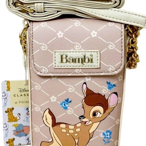 Primark Handbags - Primark Exclusive Disney Bambi Phone Holder Crossbody NWT